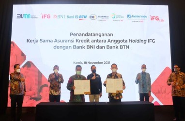 Askrindo Perkuat Layanan Asuransi Kredit dengan BNI dan BTN