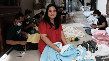 Indah Catur Agustin, Manfaatkan Limbah Kain untuk Bisnis Aksesoris Bedding