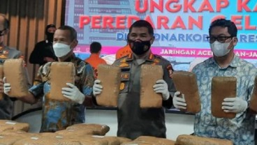 Polri Ungkap Jaringan Pengedar Narkoba Aceh ke Jakarta