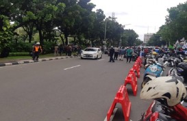 Demo Buruh, Lalu Lintas di Depan Balai Kota Terpantau Lancar