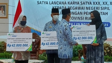 Pemprov Riau Lindungi Pegawai Non ASN Lewat BPJamsostek