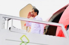 Bertolak ke Jatim, Jokowi Resmikan Bendungan dan Tanam Padi