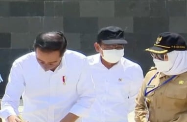 Jokowi Berharap Bendungan Tugu dan Gongseng Tingkatkan Produktivitas Petani