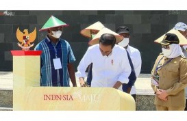 Diresmikan Jokowi Hari Ini, Bendungan Gongseng Garapan Hutama Karya Mampu Menampung 22,43 Juta M3 Air
