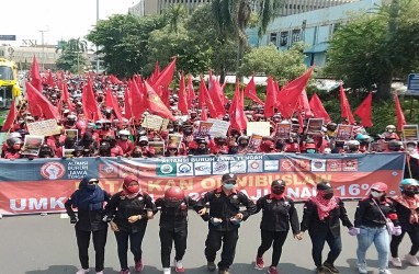 Buruh Jateng Ancam Demonstrasi ke Jakarta