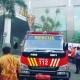Kebakaran Gedung Cyber 1 Kuningan, 40 Unit Mobil Damkar Dikerahkan