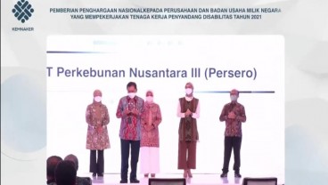 Pekerjakan Penyandang Disabilitas, Holding Perkebunan Nusantara Raih Penghargaan