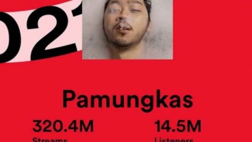 Pamungkas Pecah Rekor, Nomor Satu Paling Banyak Didengar di Spotify Selama 2 Tahun