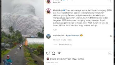 Gunung Semeru Erupsi, Khofifah Gubernur Jatim Bakal Tinjau Langsung Lokasi 