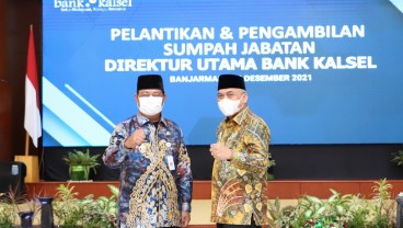 Hanawijaya Resmi Jabat Posisi Direktur Utama Bank Kalsel