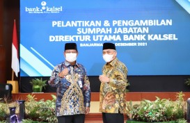 Hanawijaya Resmi Jabat Posisi Direktur Utama Bank Kalsel