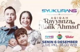 'Syukurans' Akikah Anak Kedua Raffi Ahmad dan Nagita Slavina Disiarkan Live di TV Hari Ini