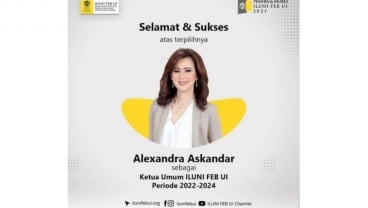 Tok! Wadirut Mandiri Alexandra Askandar Terpilih jadi Ketum Iluni FEB UI 2022-2024