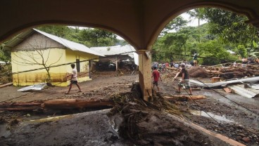 Banjir Masih Menggenangi Sejumlah Permukiman di Lombok Barat