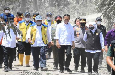 Erupsi Semeru : Jembatan Gantung Koneksi Lumajang - Malang Bakal Segera Dibangun