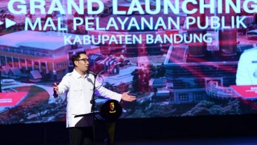 Ridwan Kamil Nilai Mal Pelayanan Publik Kabupaten Bandung Terbaik