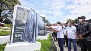 Baru Diresmikan, Ini Wajah Baru Kawasan Alun-alun Bandung