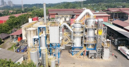 Insinerator PT Prasadha Pamunah Limbah Industri (PPLI)/istimewa