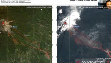 Dampak Bencana Semeru, 2.417 Ha Lahan Rusak, Aliran Lava 710 Meter