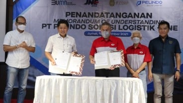 JNE Gandeng Pelindo Solusi Logistik untuk Perluas Pasar