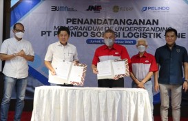 JNE Gandeng Pelindo Solusi Logistik untuk Perluas Pasar