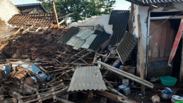 Gempa Jember Merusak Belasan Rumah