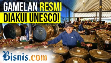 Gamelan Resmi Diakui Unesco