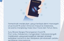 Jelang Nataru, RI Terapkan Strategi Pencegahan Berlapis Antisipasi Omicron bagi WNA