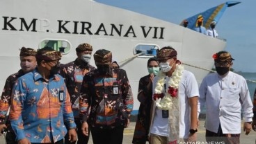 Sandiaga Uno Meresmikan KM Kirana VII di Pelabuhan Benoa Bali