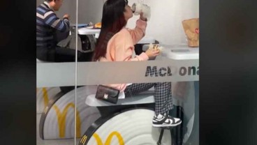 Konsep Meja Olahraga di McDonald's di China Viral, Bisa untuk Bakar Kalori?