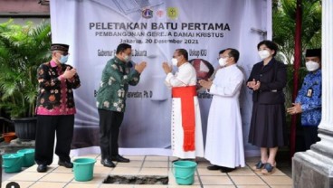 Jelang Natal, Anies Resmikan Pembangunan Gereja di Jakarta Barat 