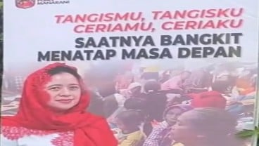 Baliho Puan Maharani Banyak Terpasang di Sekitar Lokasi Pengungsian Korban Erupsi Gunung Semeru, Ini Komentar Netizen