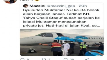 Gus Yahya Naik Jet Pribadi, Said Aqil Naik Pesawat Komersial ke Lokasi Muktamar NU