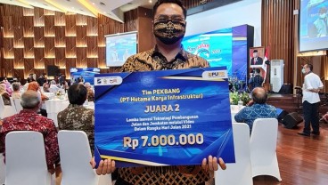 HKI Raih Penghargaan dalam Lomba Inovasi Teknologi Pembangunan Jalan dan Jembatan Melalui Video Hari Jalan 2021