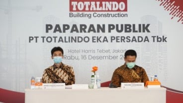 Totalindo Eka Persada (TOPS) Bidik Kontrak Baru Rp1,75 Triliun pada 2022