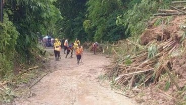 Jalan Utama Penghubung Wilayah Selatan Cianjur Sudah Bisa Dilalui