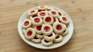 Resep Kue Strawberry Thumbprint untuk Sajian Malam Tahun Baru