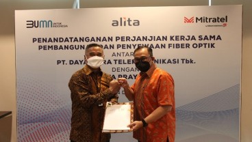 Mitratel (MTEL) dan Alita Berkongsi Bangun 6.000 Km Kabel Optik