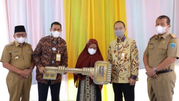 Di Tengah Pandemi, Bank Mandiri Taspen Kembali Gelar CSR Bedah Rumah di Lahat