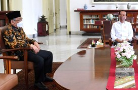 Temui Jokowi di Istana Bogor, Gus Yahya Laporkan Hasil Muktamar NU