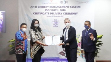 Implementasikan Strategi Nasional Anti Korupsi, PT Angkasa Pura Suport (APS) Raih Sertifikasi ISO 37001:2016 Anti Bribery Management System