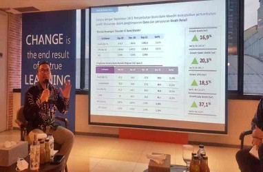 Bank Mandiri Region VIII/Jawa 3 Optimistis Kredit Tumbuh 7 Persen Akhir Tahun