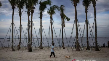 Awal Tahun Baru 2022, Kawasan PIK Ramai Pengunjung