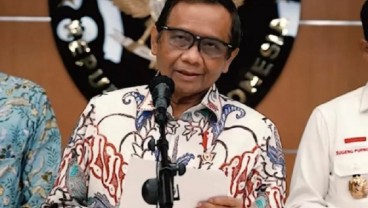 Ucapkan Selamat Tahun Baru, Mahfud Salah Tulis Angka 2022 Jadi 2032