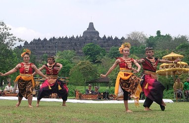 Pengunjung Candi Borobudur Meningkat di Akhir 2021