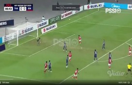 Video Gol Riky Kambuaya di Laga Thailand vs Indonesia Piala AFF 2020