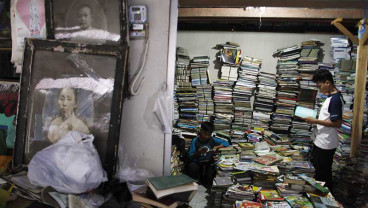 Pasar Buku Bekas di Solo Jadi Tujuan Kolektor Buku Langka