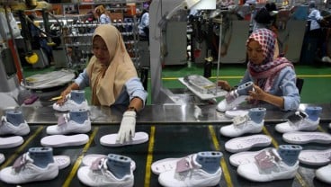 Volume Produksi Sepatu Diyakini Pulih Tahun Ini