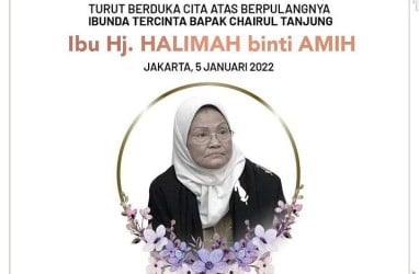 Ibu Chairul Tanjung Meninggal Dunia, Sempat Jual Kain Demi Bayar Uang Kuliah