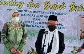 Ma'ruf Amin - Sandiaga Uno Melayat ke Rumah Duka Ibunda Chairul Tanjung